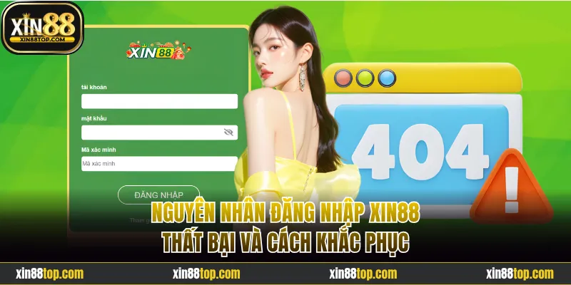 Nguyên nhân đăng nhập Xin88 thất bại và cách khắc phục hiệu quả